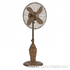 DecoBREEZE Adjustable Height Oscillating Outdoor Pedestal Fan, 18-Inch, Providence 566235224