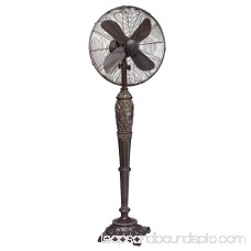 DecoBREEZE Pedestal Fan Adjustable Height 3-Speed Oscillating Fan, 16-Inch, Raleigh 566232869