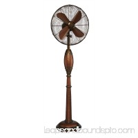 DecoBREEZE Pedestal Fan Adjustable Height 3-Speed Oscillating Fan, 16-Inch, Raleigh   566232869