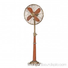 DecoBREEZE Pedestal Fan Adjustable Height 3-Speed Oscillating Fan, 16-Inch, Sutter 566241698