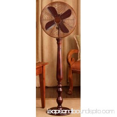 DecoBREEZE Pedestal Fan Adjustable Height 3-Speed Oscillating Fan, 16-Inch, Sutter 566241698
