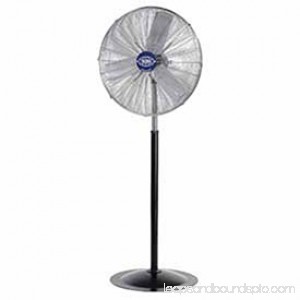 Deluxe Oscillating Pedestal Fan, 30 Diameter, 1/2HP, 10,000CFM, Lot of 1