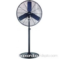 Garrison 3-Speed Industrial Oscillating Pedestal Fan, 30 In., 9,500 Cfm   567615191