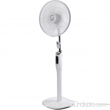 Genesis High Velocity 16 Inch DC Stand Fan with Super Silent Technology, and Remote 569820517