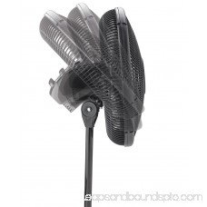 Lasko 16 Oscillating Pedestal Stand 3-Speed Fan, Model #S16500, Black 552843643