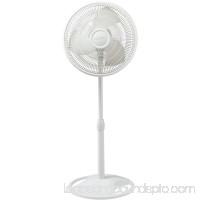 Lasko 16" Oscillating Stand 3-Speed Fan, Model #2520, White   550071096