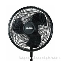 Lasko 16 Oscillating Stand 3-Speed Fan, Model #2521, Black 563477489