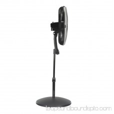 Lasko 18 Stand 5-Speed Fan, Model #S18602, Black with Remote 563188765
