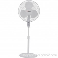 Lorell Remote Oscillating Floor Fan, White 554602757