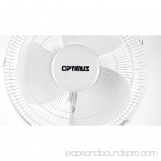 Optimus F-1672WH 16 Oscillating Stand Fan with Remote (White) 552451309