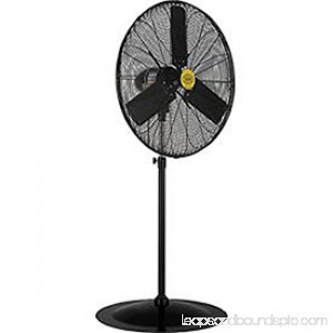 Outdoor Oscillating Pedestal Fan, 30 Diameter, 3/10HP, 8400CFM, Lot of 1