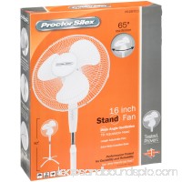 Proctor Silex 16" Stand 3-Speed Fan, Model #P01SF012, Black   554855777