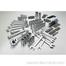 132 Pc. Mechanic's Tool Set, Chrome Vanadium, 3/16-3/4, 4mm-19mm, Metric/SAE 551591100