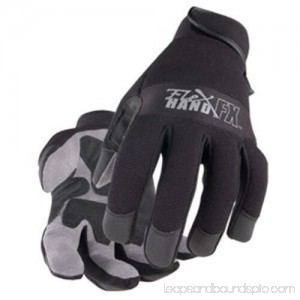 Black Stallion 19FX-BLK FlexHand Reinforced Mechanic's Gloves Small to 2XL