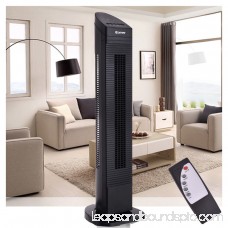 Costway 35'' Tower Fan Portable Oscillating Cooling Bladeless 3 Speed