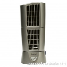 Lasko 14 Platinum Desktop Wind Tower Oscillating 3-Speed Fan, Model #4910, Gray 001153301