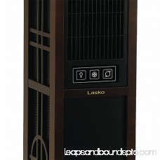 Lasko Elegant Outdoor Living 3-Speed Fan with Accent Lighting, Model #4890, Brown with Remote 551885497