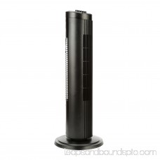 Mainstays 27 Oscillating Tower 3-Speed Fan, Model #FZ10-10NB, Black 568020241