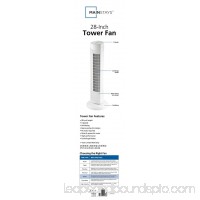 Mainstays Tower Fan White   565630587