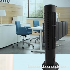 Portable USB Mini Bladeless Fan Desk Tower Fan for Home School Office Use