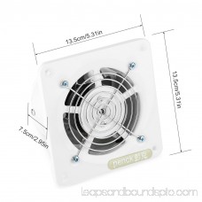 25W 220V Wall Mounted Exhaust Fan Low Noise Home Bathroom Kitchen Garage Air Vent Ventilation, Bathroom Vent Fan, Bathroom Window Exhaust Fan