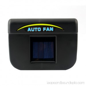 Solar Power Car Window Fan Auto Ventilator Cooler Air Vent Vehicle Ventilation Auto Solar Car Windshield Fan Cooler Air Vehicle Radiator Vent