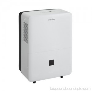 Danby 45 Pint Portable Dehumidifier with Casters