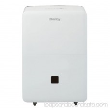 Danby Energy Star Compliant 50 Pint 3000 SF Portable Home Dehumidifier, White