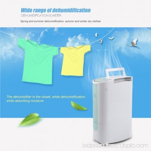 Desiccant Moisture Absorb Compressor Dehumidifier Collection Capacity 16L/Day 569012612