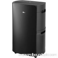 LG Energy Star PuriCare 55-Pint Dehumidifier in Black   565385951