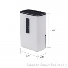 Portable Electric Mini Air Dehumidifier Home basements Kitchen Bedroom Small Dehumidifiers Drying Moisture Absorber Low Noise Quiet Air Dryer