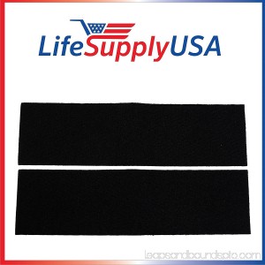 2 Pack Replacement Carbon Pre-Filters for Honeywell K Filter HRF-K2 by LifeSupplyUSA